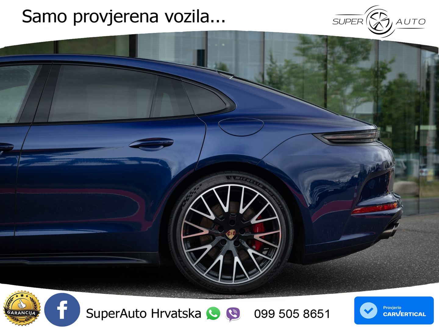 Porsche Panamera 4S 2.9 V6 (544 KS) E-Hybrid PDK ACC+HEAD+4xGR SJED+360+PANO