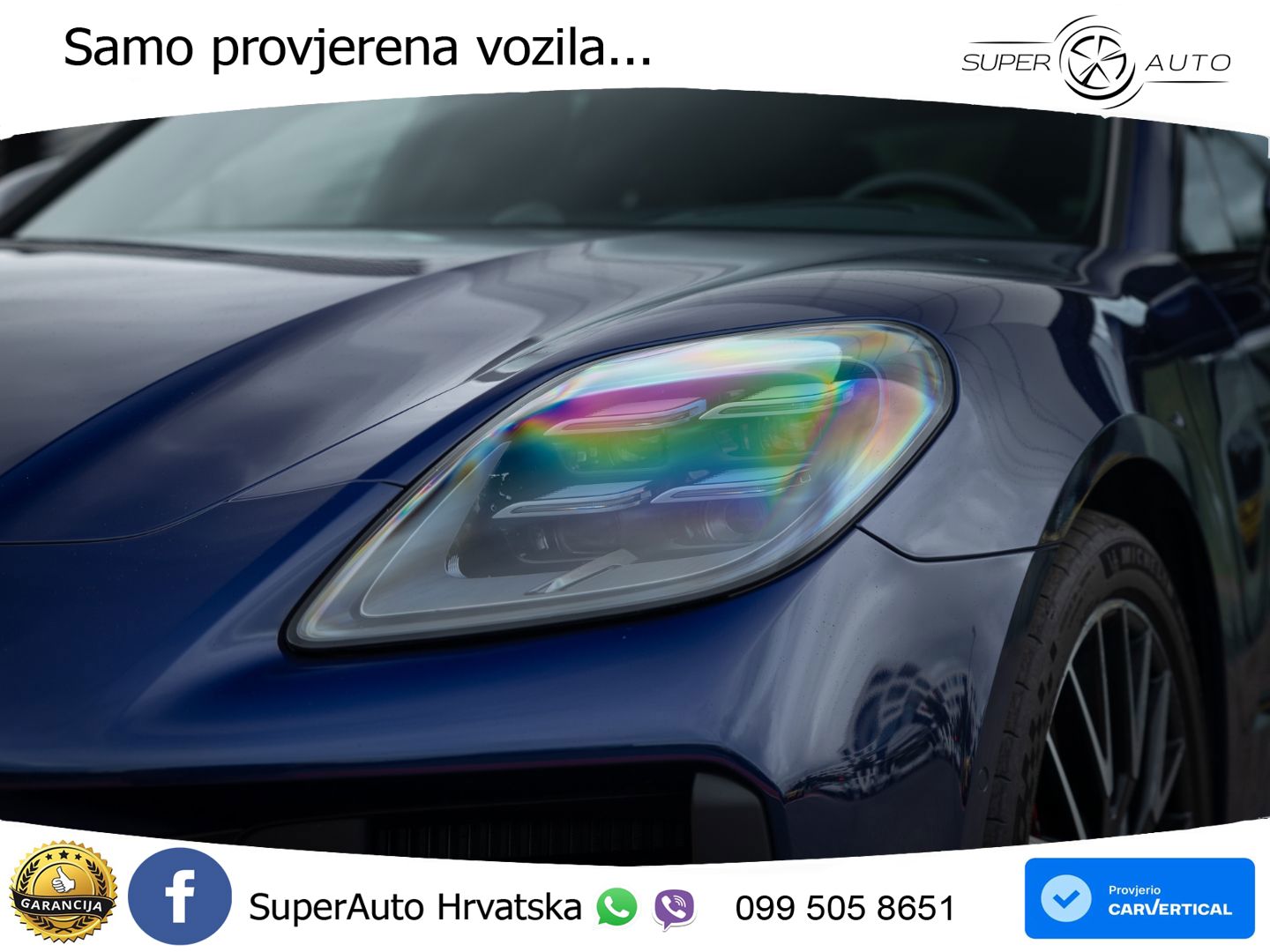 Porsche Panamera 4S 2.9 V6 (544 KS) E-Hybrid PDK ACC+HEAD+4xGR SJED+360+PANO