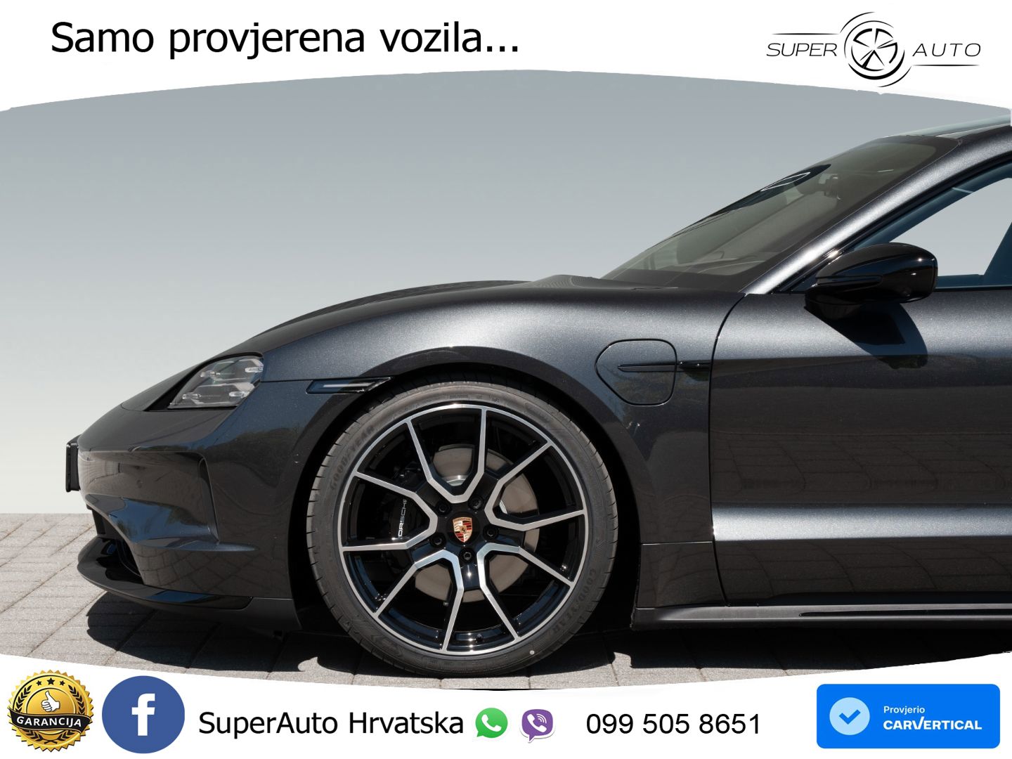 Porsche Taycan 4S 105 kWh (598 KS)