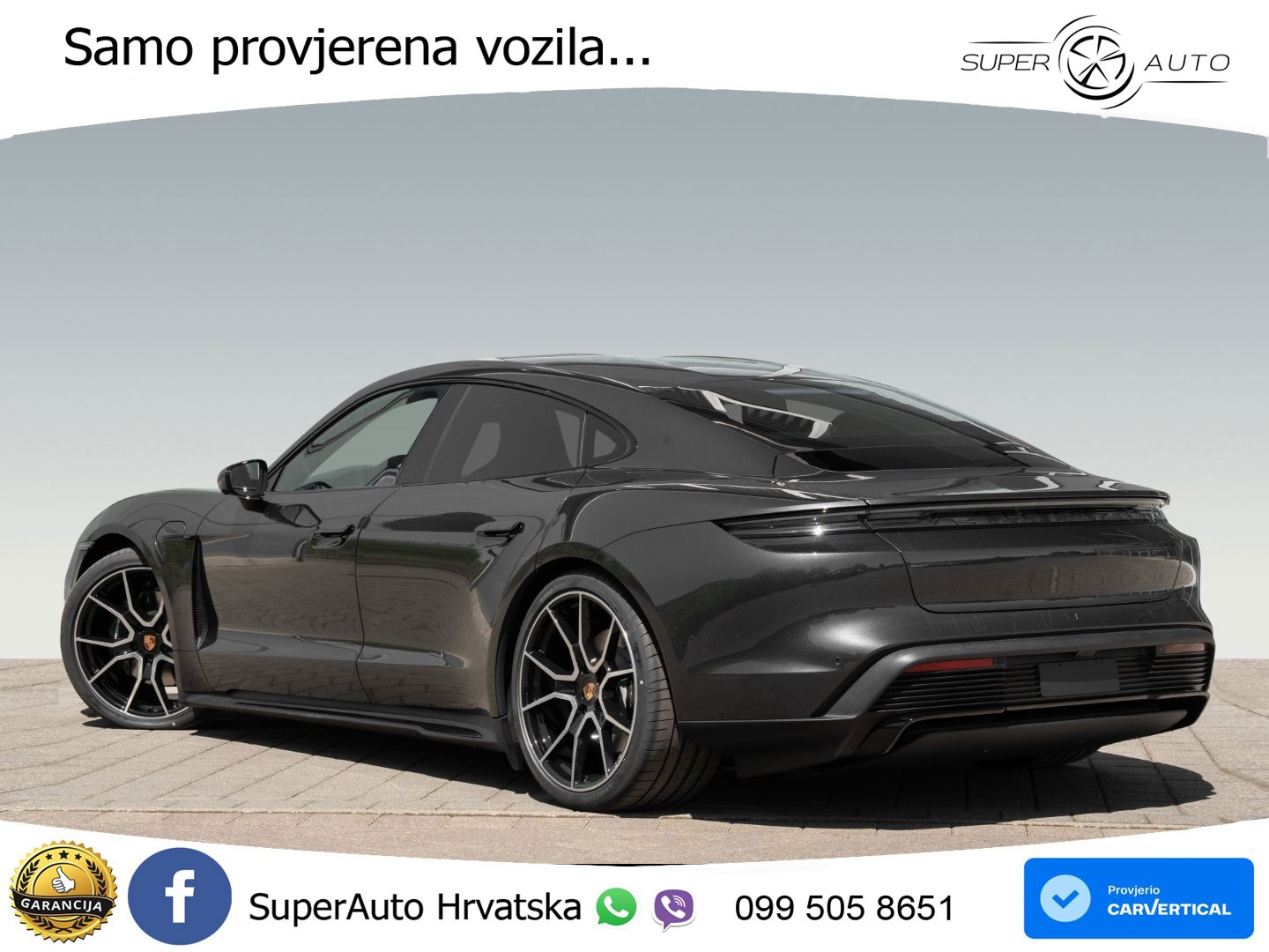 Porsche Taycan 4S 105 kWh (598 KS)