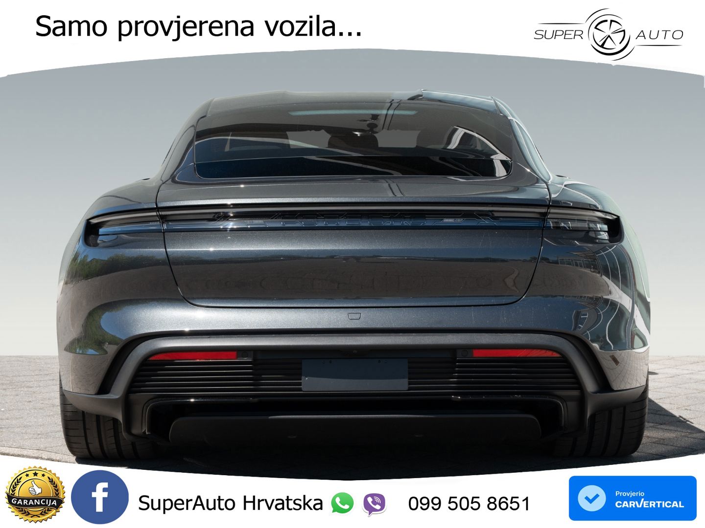 Porsche Taycan 4S 105 kWh (598 KS)