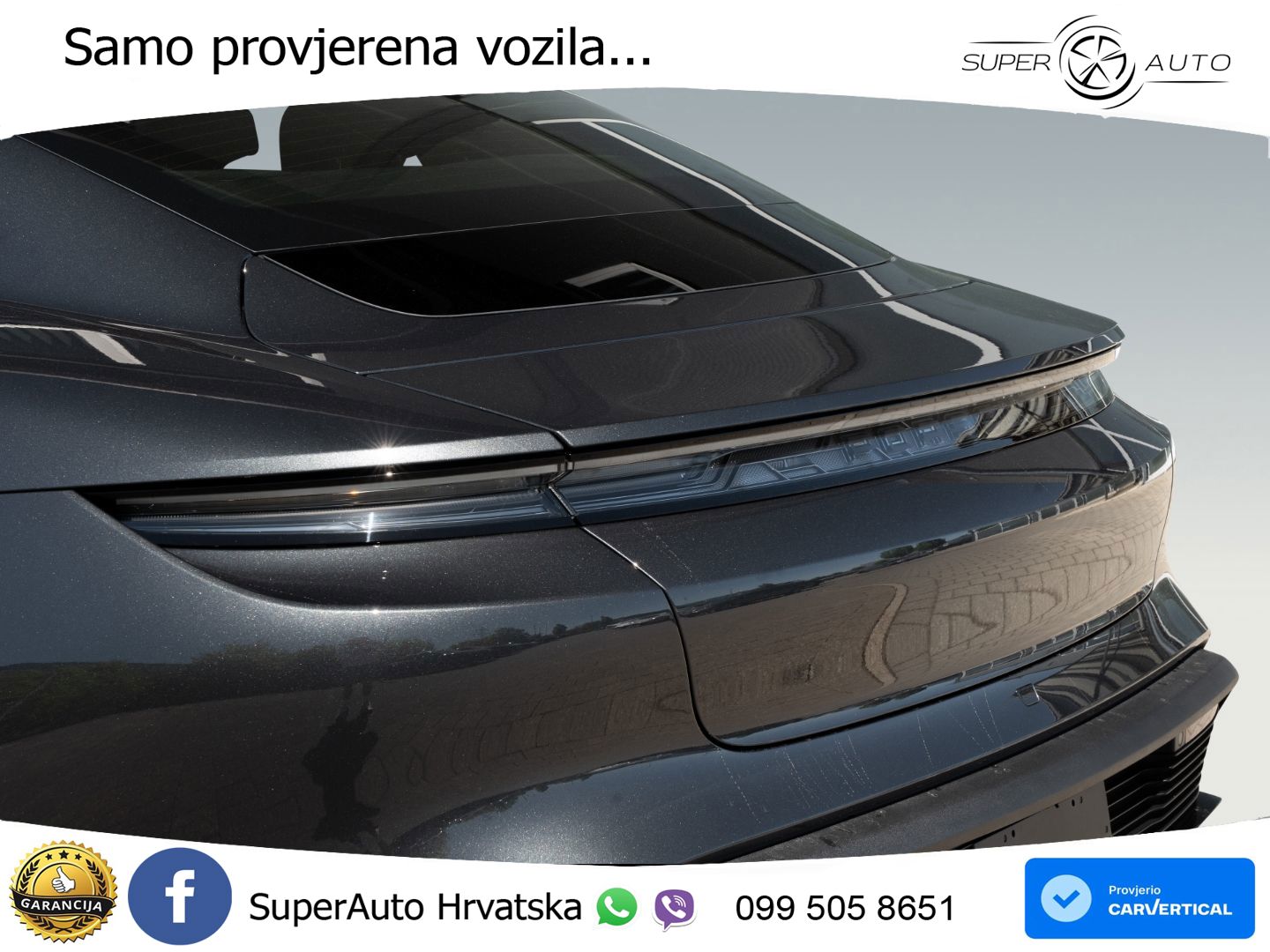 Porsche Taycan 4S 105 kWh (598 KS)