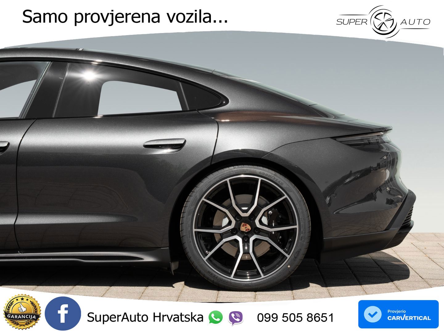 Porsche Taycan 4S 105 kWh (598 KS)