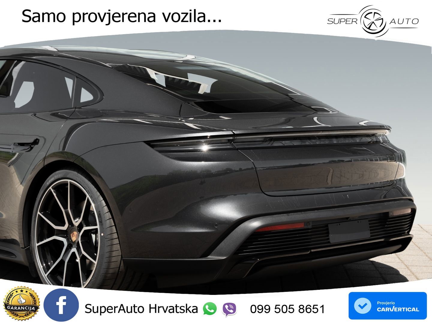Porsche Taycan 4S 105 kWh (598 KS)
