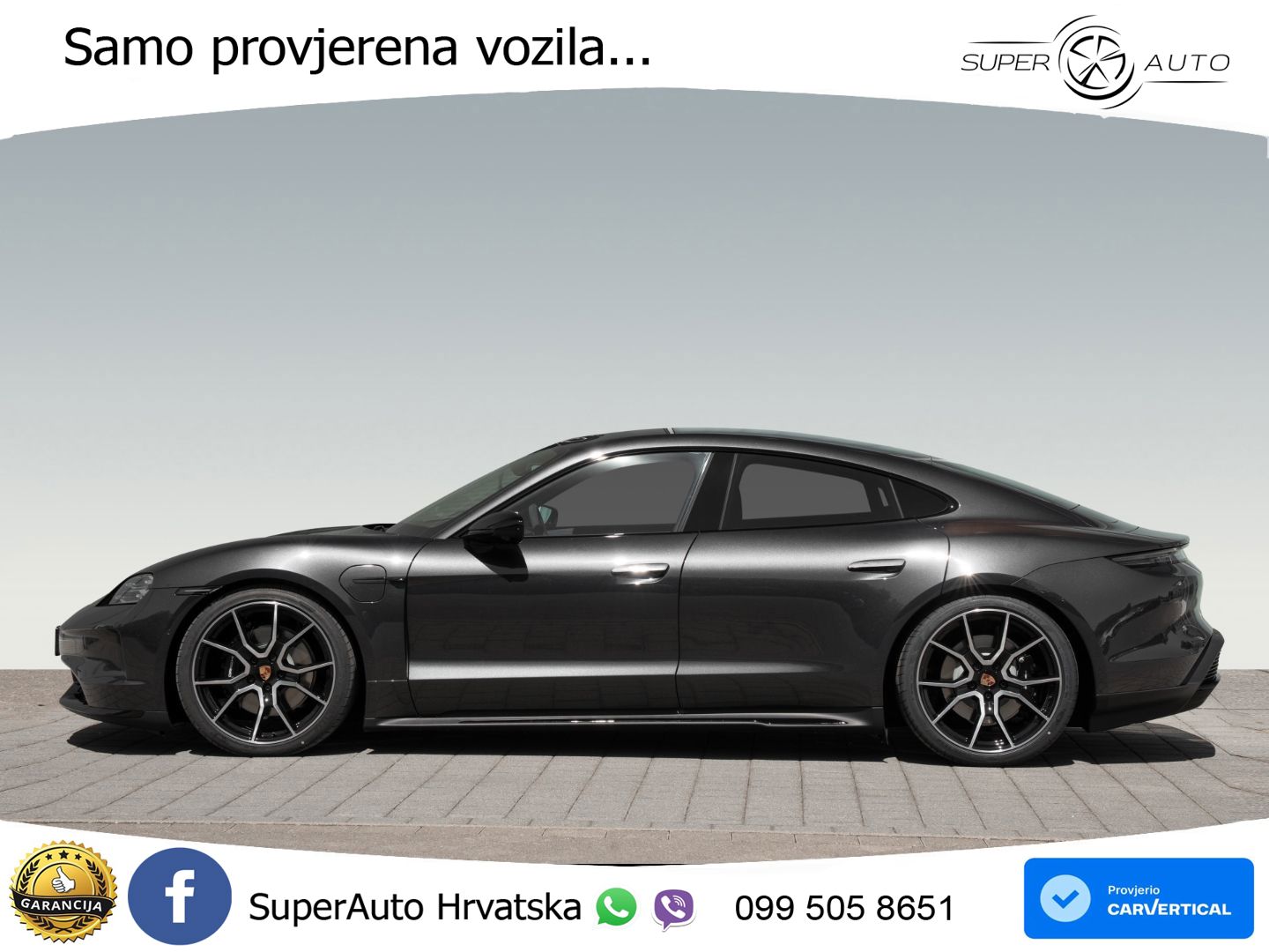 Porsche Taycan 4S 105 kWh (598 KS)