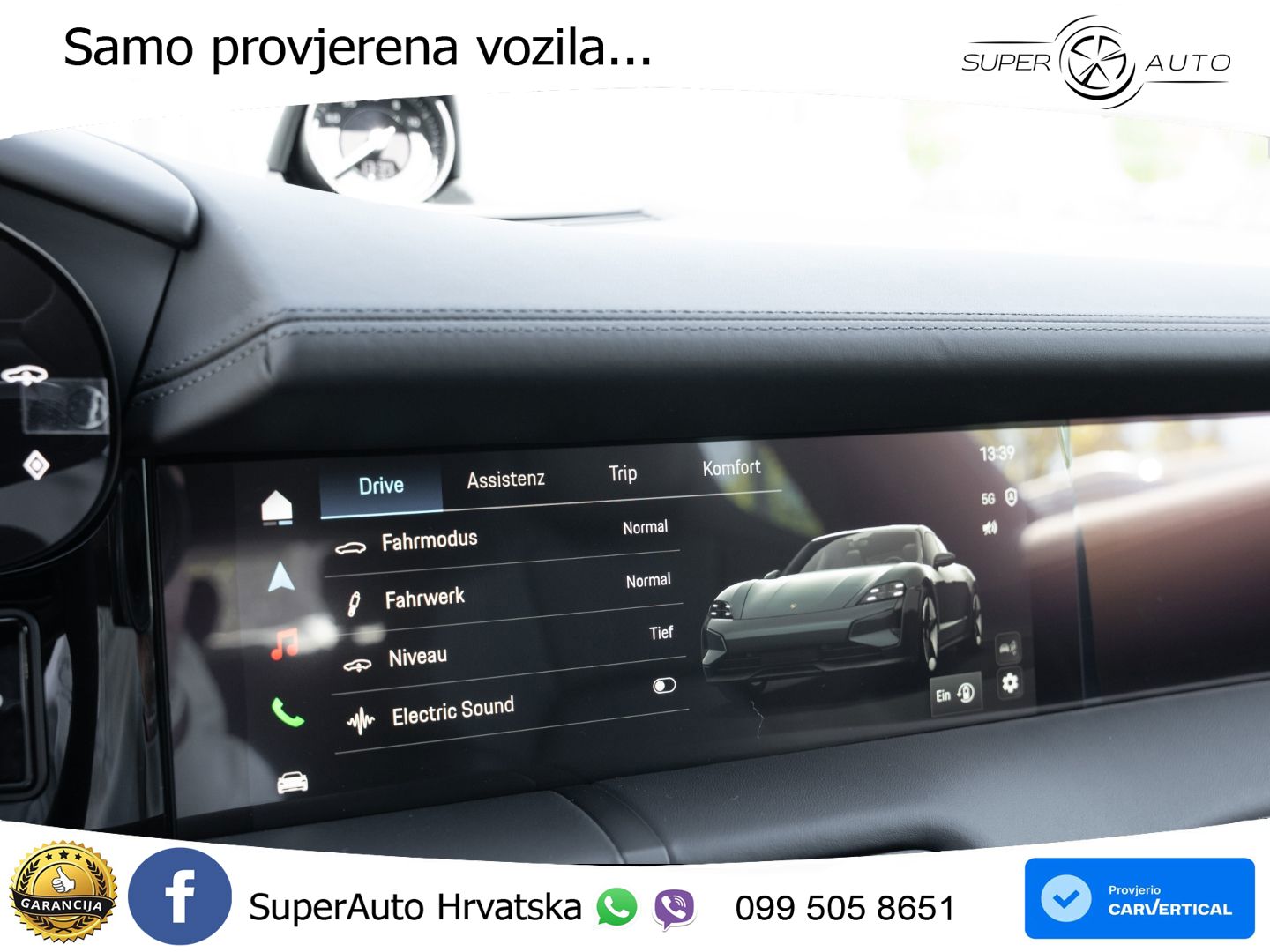 Porsche Taycan 4S 105 kWh (598 KS)