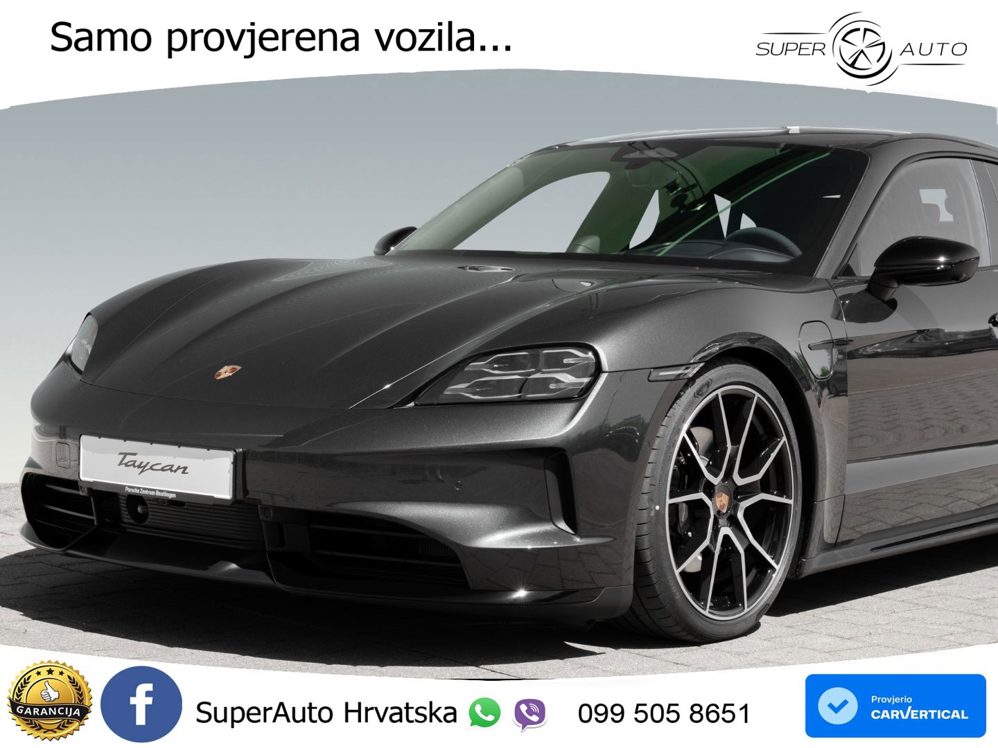 Porsche Taycan 4S 105 kWh (598 KS)