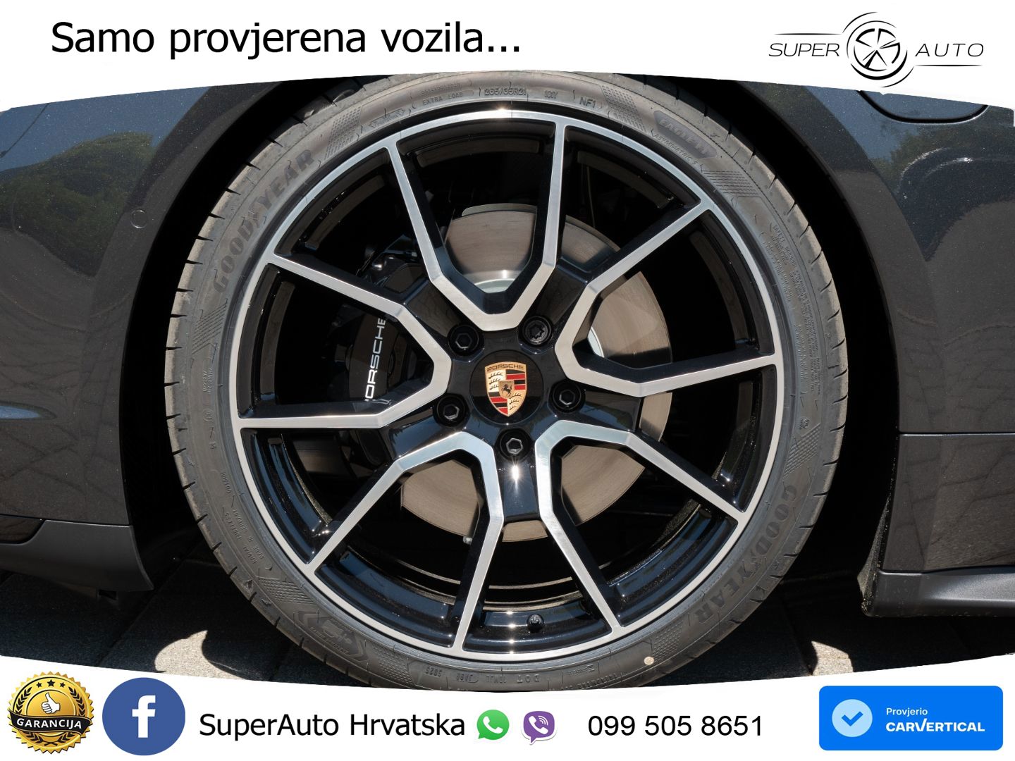 Porsche Taycan 4S 105 kWh (598 KS)