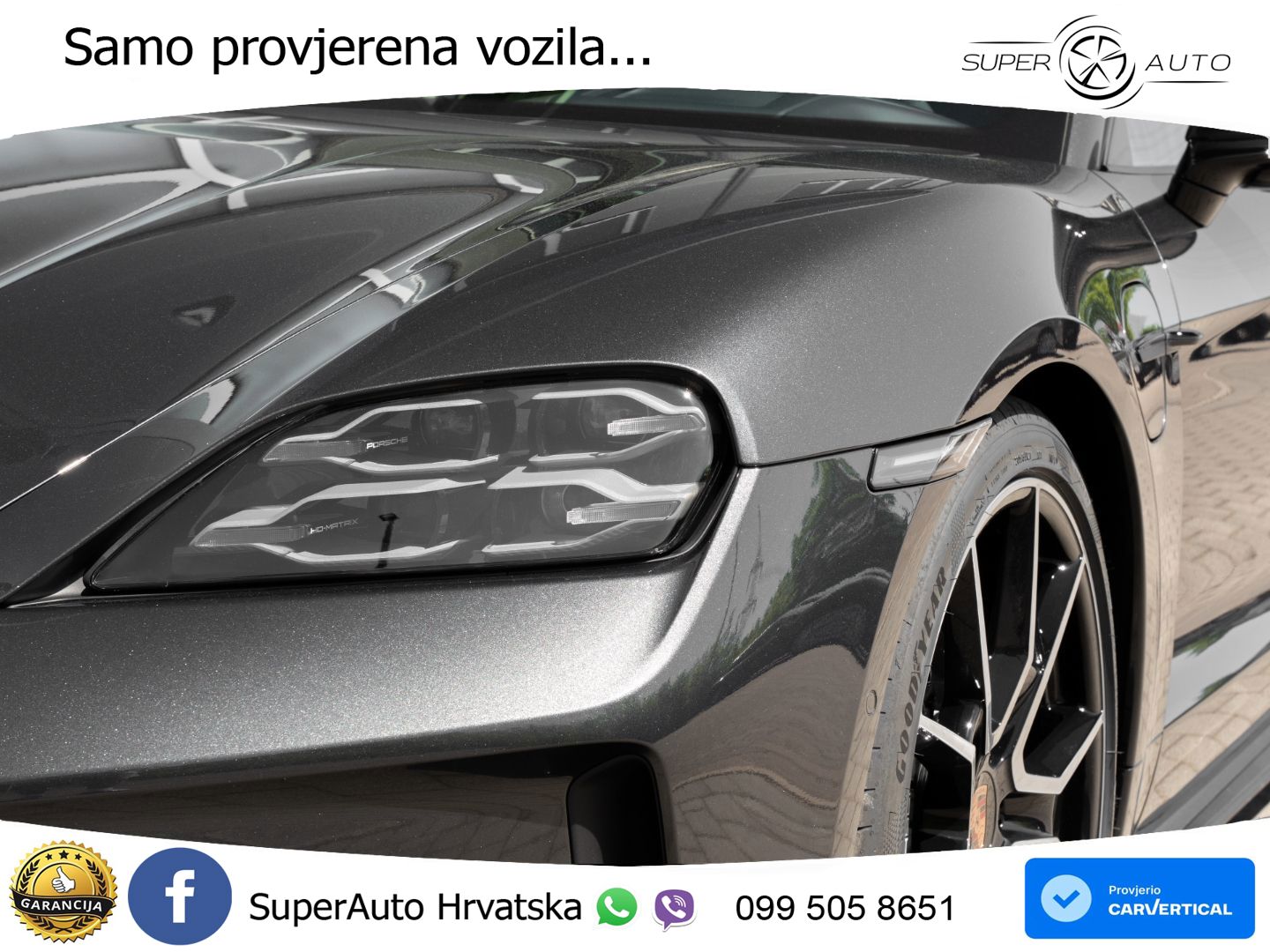 Porsche Taycan 4S 105 kWh (598 KS)