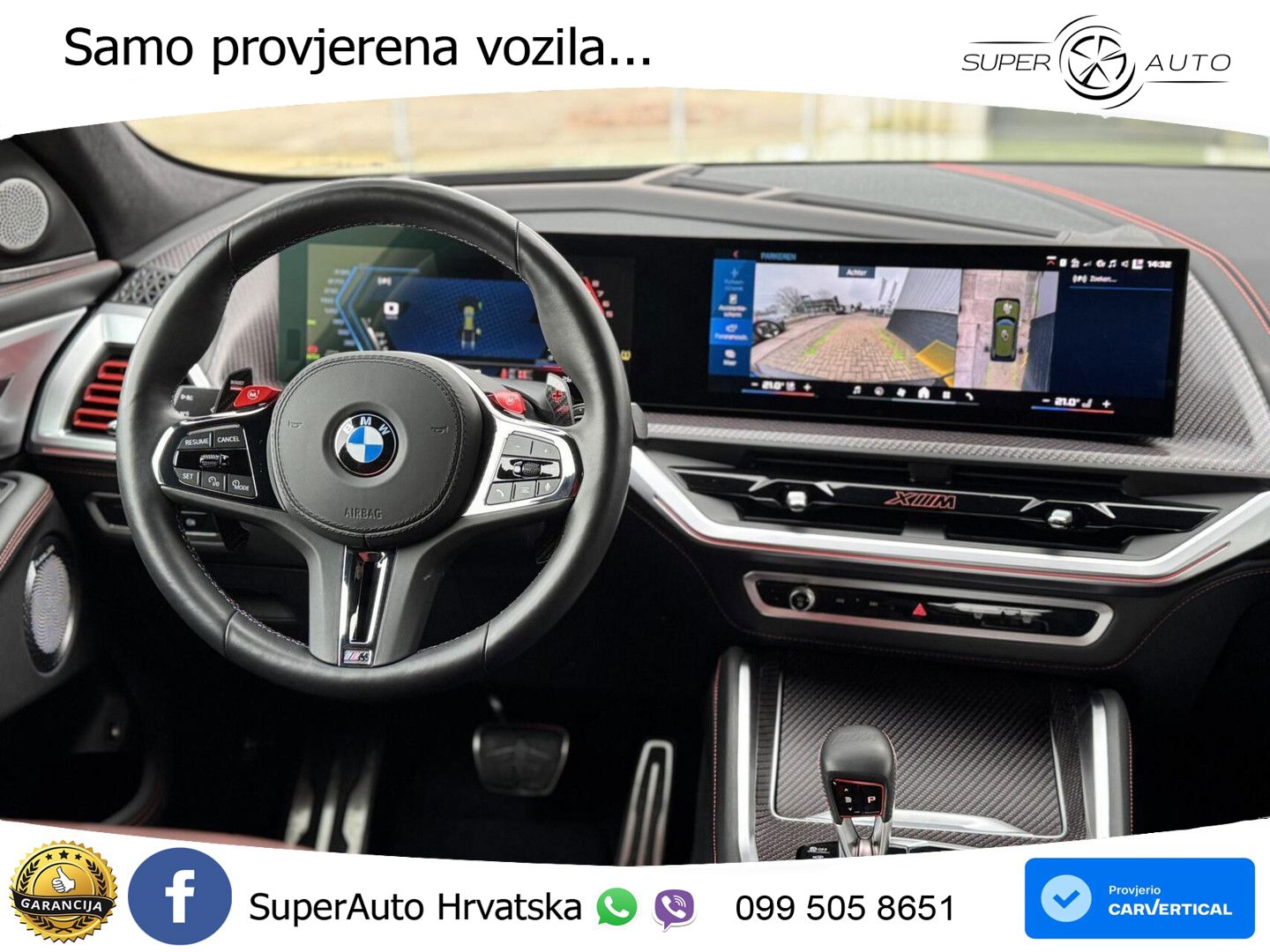 BMW XM Label Red 4.4 V8 (748 KS) xDrive Steptronic LED+GR SJED+ACC