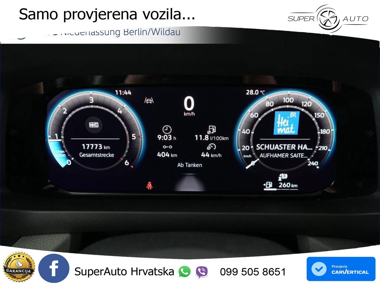 VW Crafter 140 KS