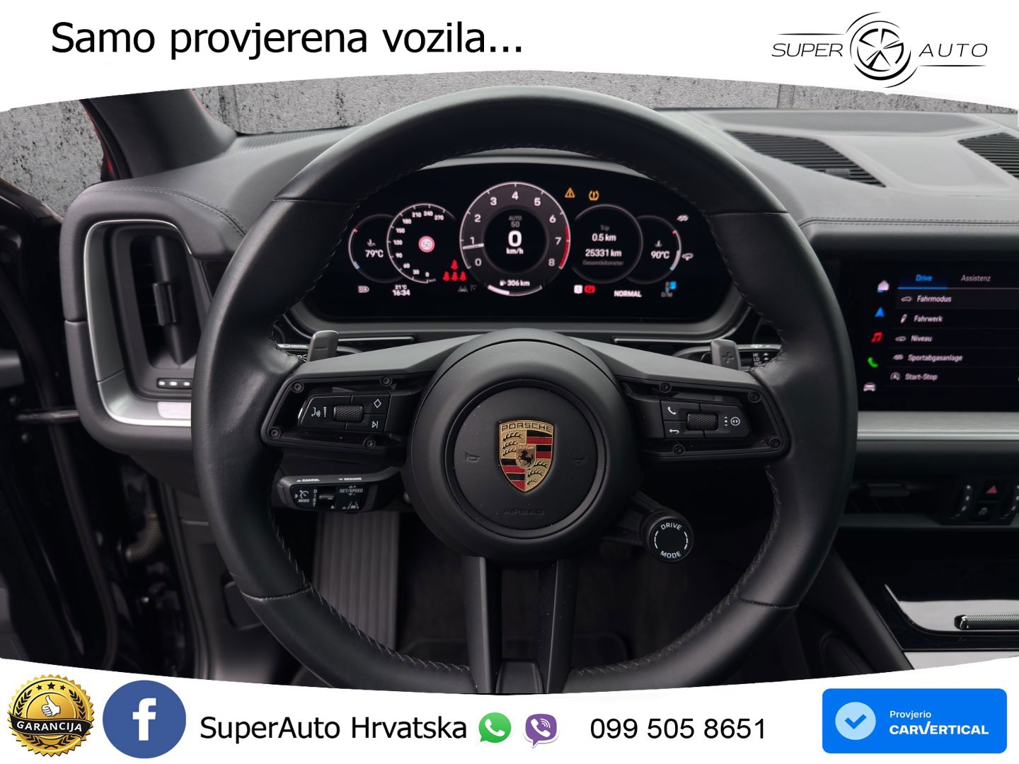 Porsche Cayenne 3.0 V6 (353 KS) Tiptronic S