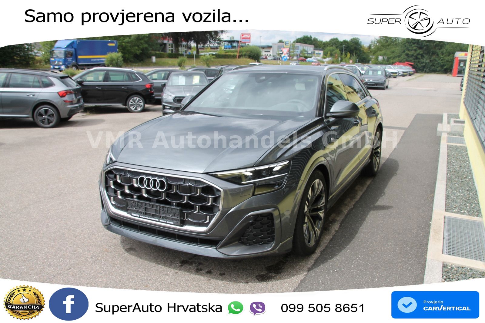 Audi Q8 50 TDI V6 (286 KS) quattro Tiptronic S line LED+GR SJED+ACC