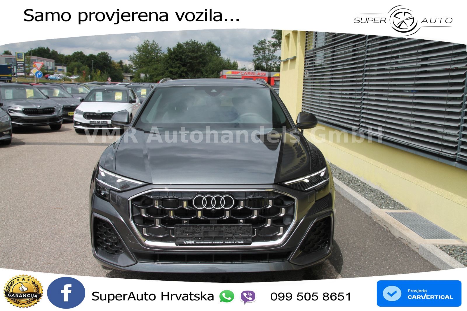 Audi Q8 50 TDI V6 (286 KS) quattro Tiptronic S line LED+GR SJED+ACC