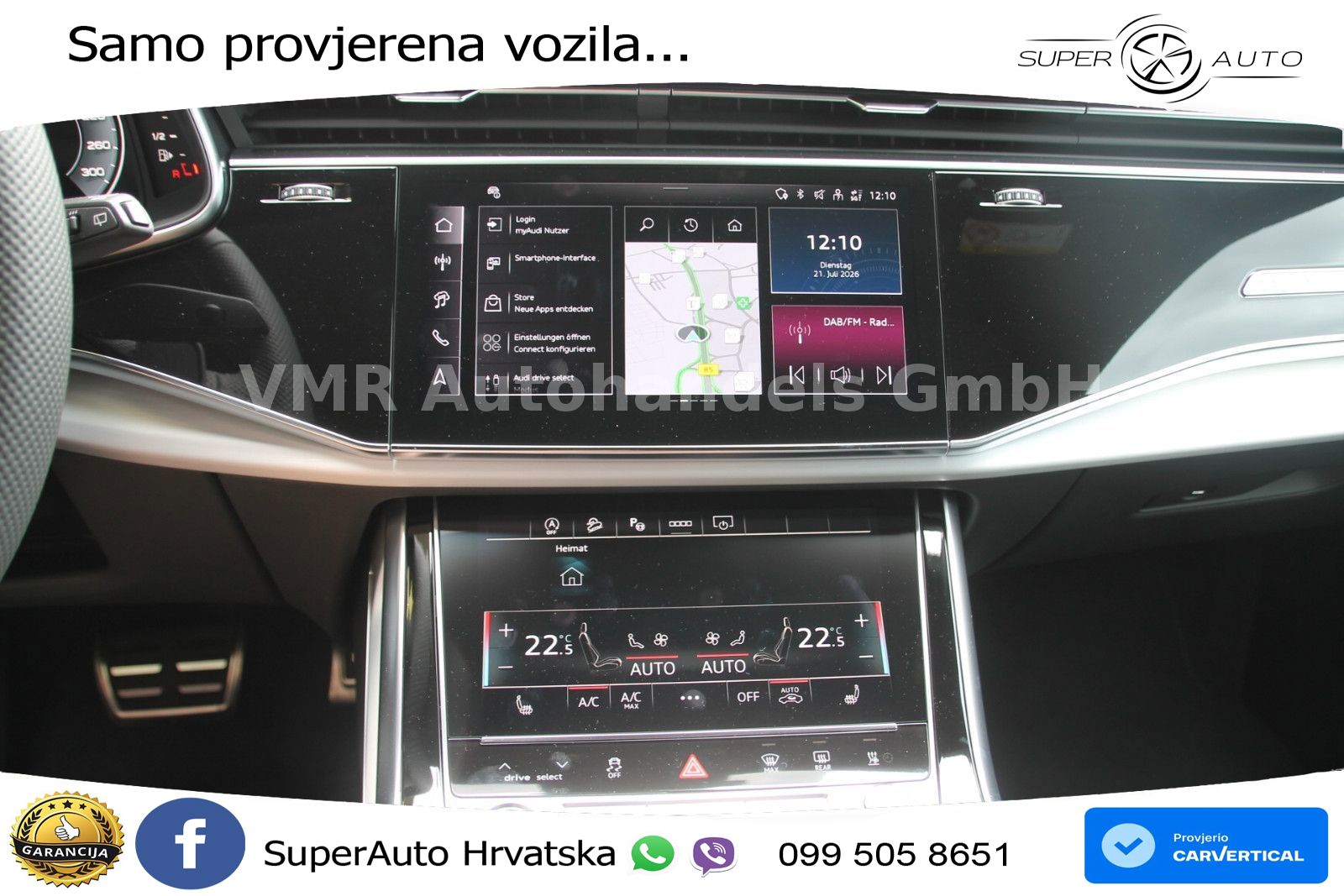 Audi Q8 50 TDI V6 (286 KS) quattro Tiptronic S line LED+GR SJED+ACC