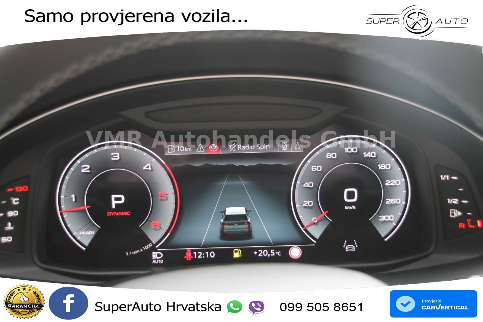 Audi Q8 50 TDI V6 (286 KS) quattro Tiptronic S line LED+GR SJED+ACC
