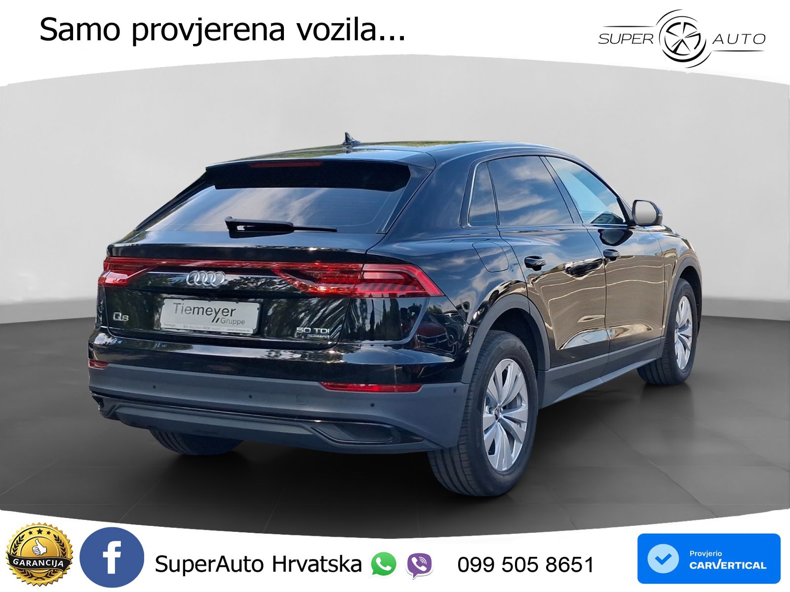 Audi Q8 50 TDI V6 (286 KS) quattro Tiptronic