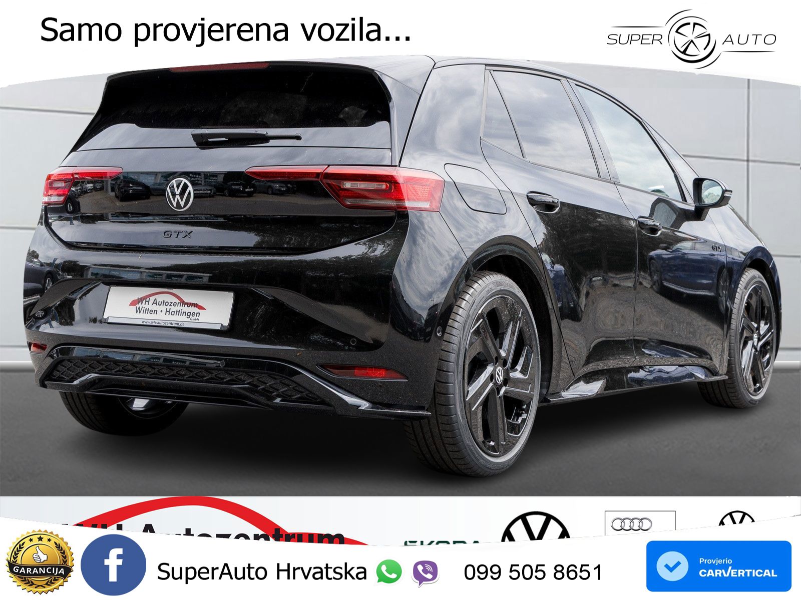 Volkswagen ID.3 GTX Performance 84 kWh (326 KS)