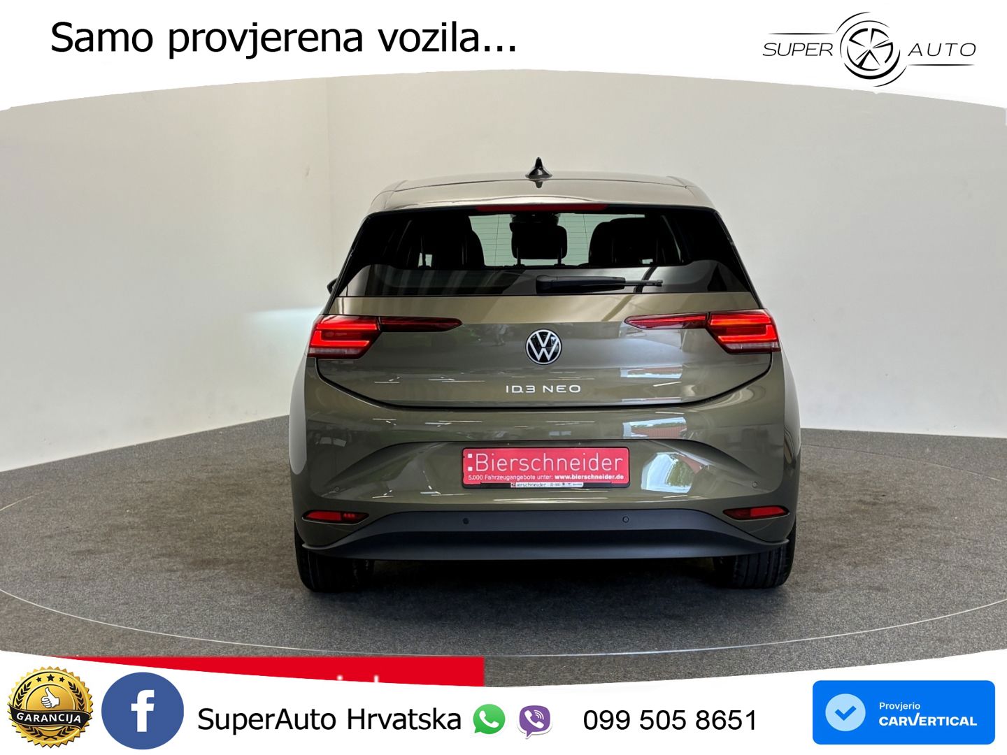 Volkswagen ID.3 58 kWh (190 KS)