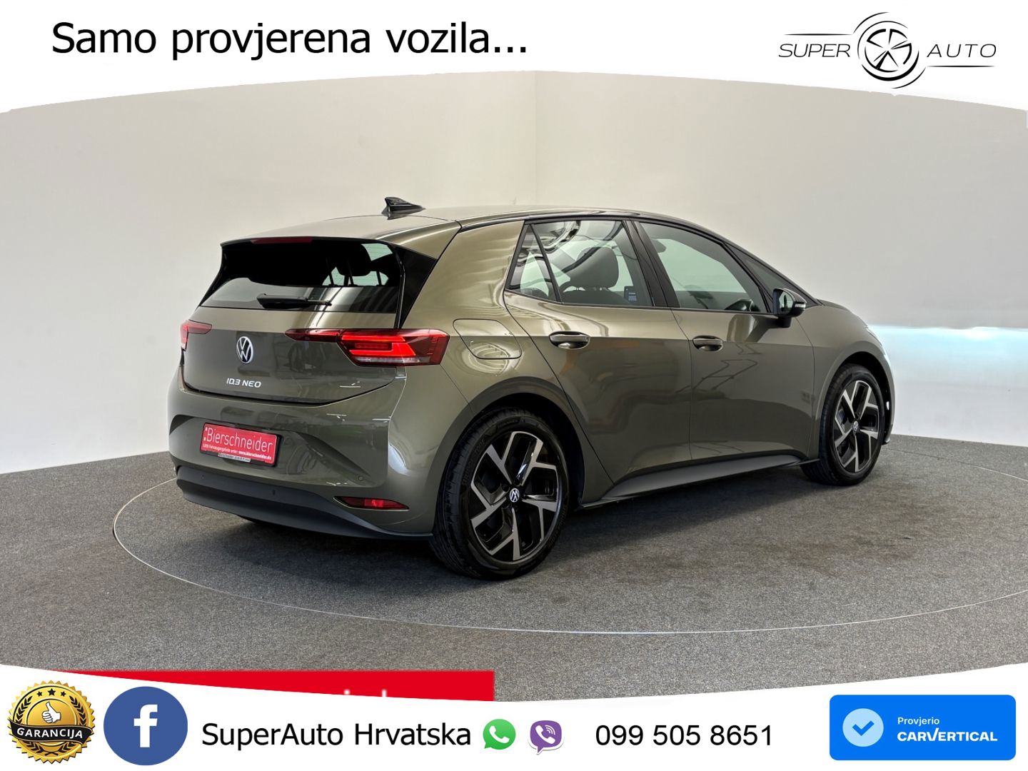 Volkswagen ID.3 58 kWh (190 KS)