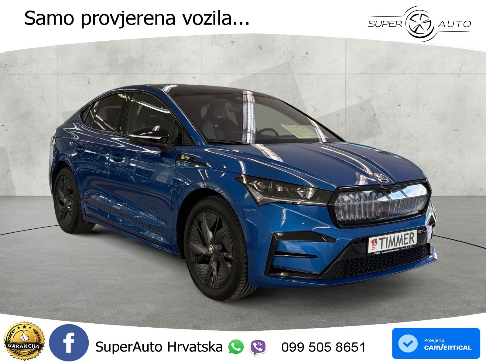 Škoda Enyaq Coupe iV RS 82 kWh (299 KS) AWD LED+GR SJED+ACC