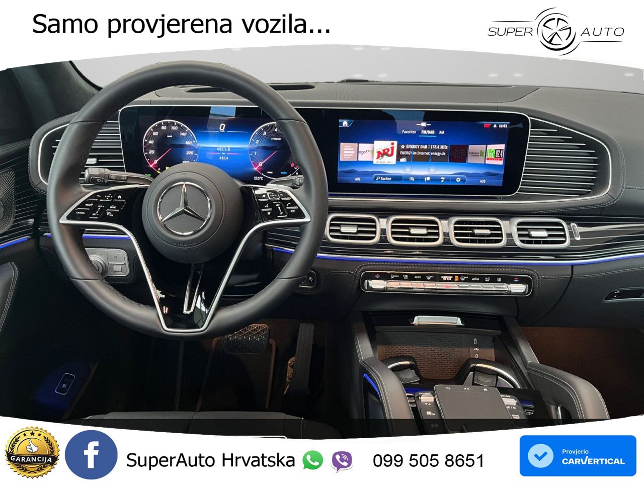 Mercedes GLE 580 V8 (517 KS) EQ Boost 4MATIC 9G-TRONIC AMG LED+GR SJED+ACC