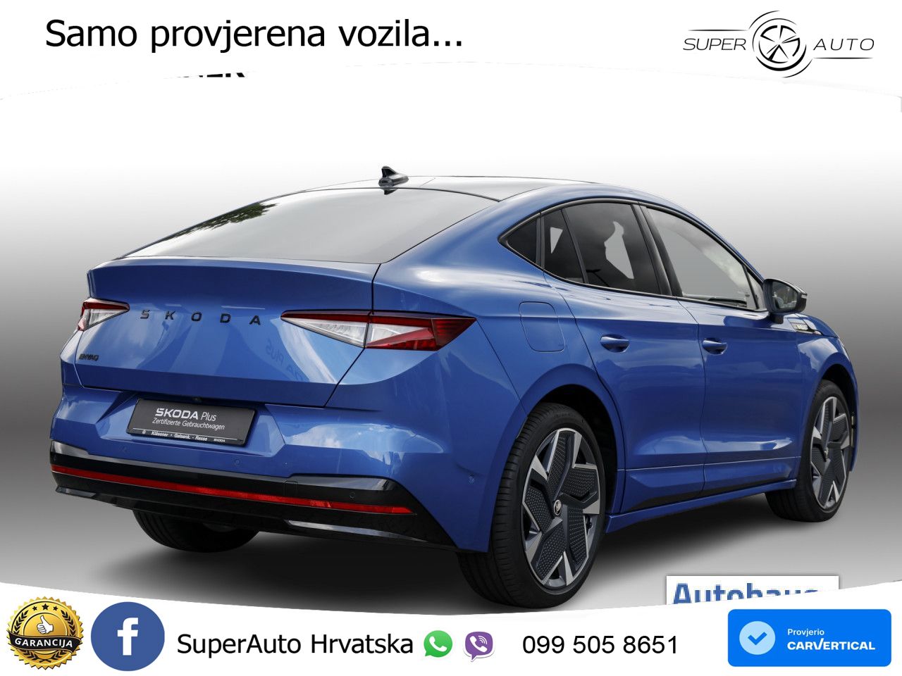 Škoda Enyaq Coupe RS 84 kWh (340 KS) AWD LED+GR SJED+ACC