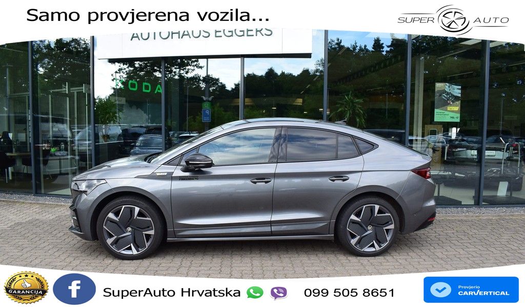 Škoda Enyaq Coupe iV RS 82 kWh (340 KS) AWD LED+GR SJED+ACC