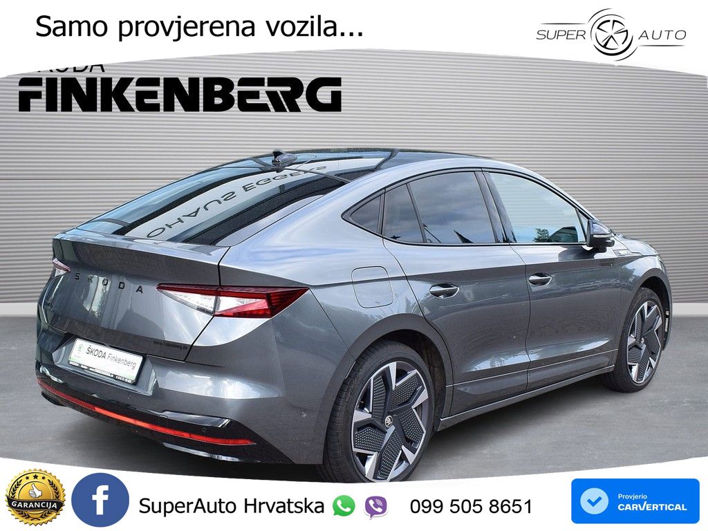 Škoda Enyaq Coupe iV RS 82 kWh (340 KS) AWD LED+GR SJED+ACC