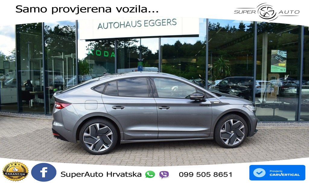 Škoda Enyaq Coupe iV RS 82 kWh (340 KS) AWD LED+GR SJED+ACC