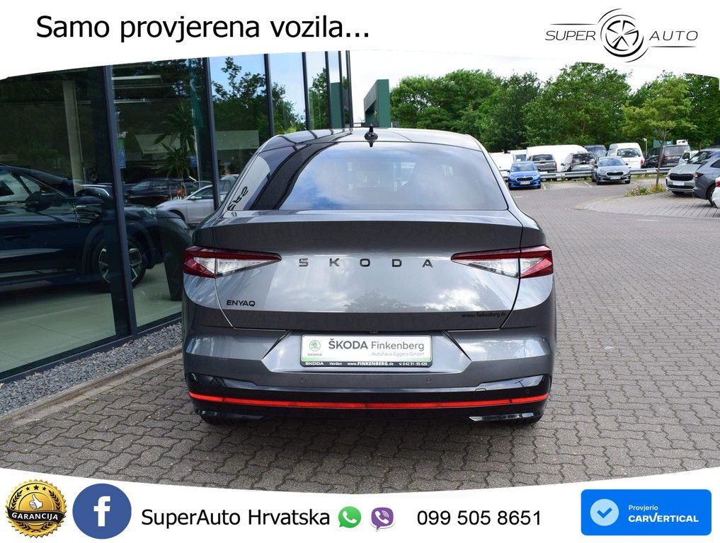 Škoda Enyaq Coupe iV RS 82 kWh (340 KS) AWD LED+GR SJED+ACC