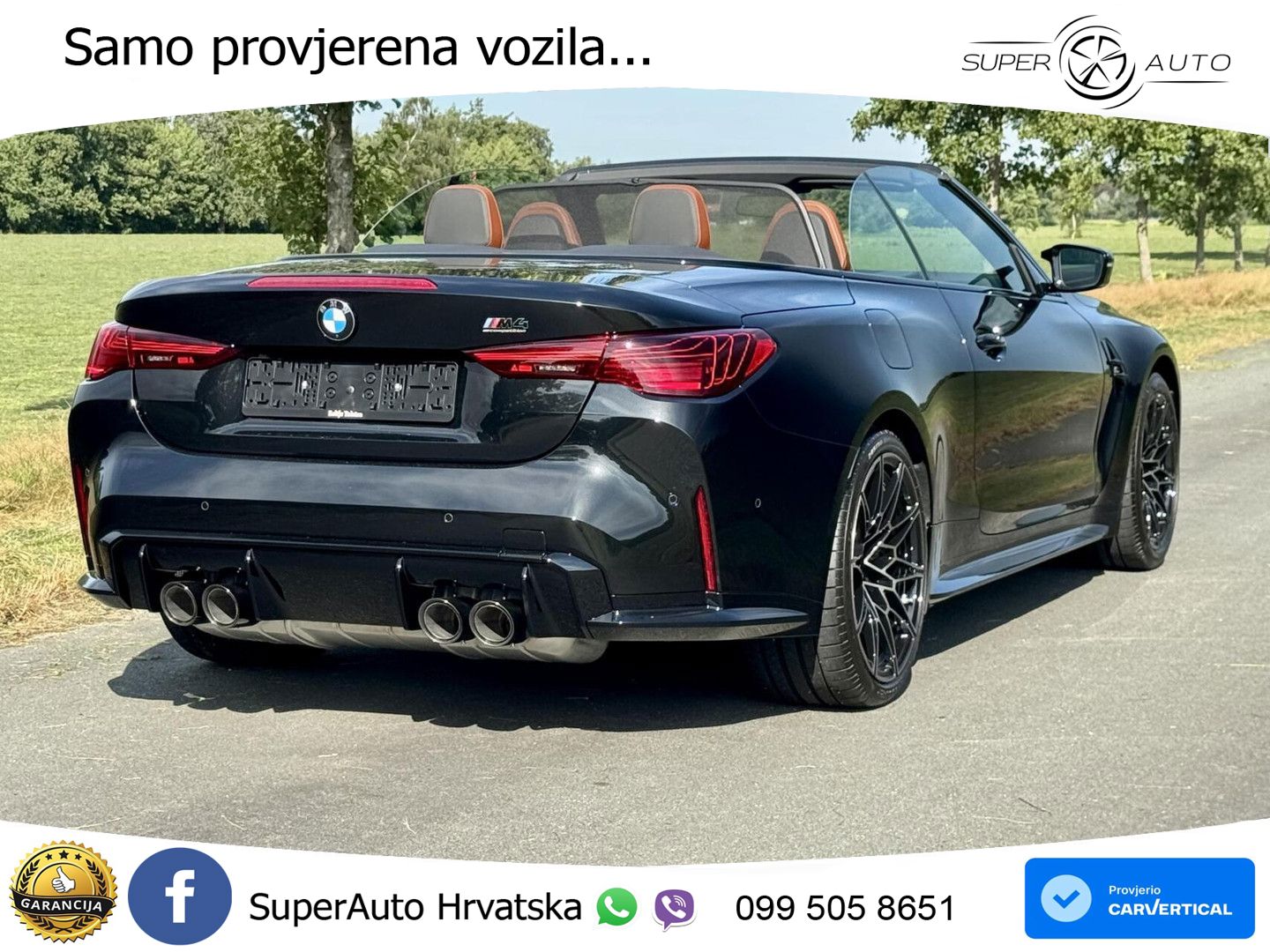 BMW M4 Convertible Competition 3.0 (530 KS) xDrive Steptronic LED+GR SJED+ACC