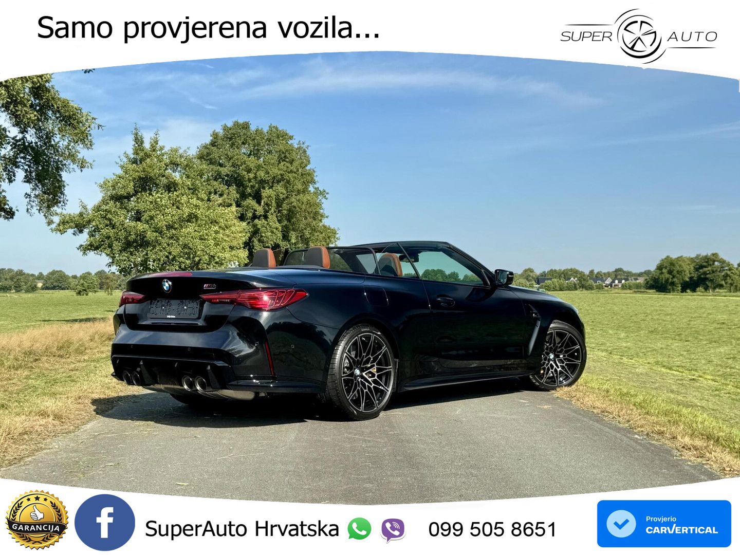 BMW M4 Convertible Competition 3.0 (530 KS) xDrive Steptronic LED+GR SJED+ACC
