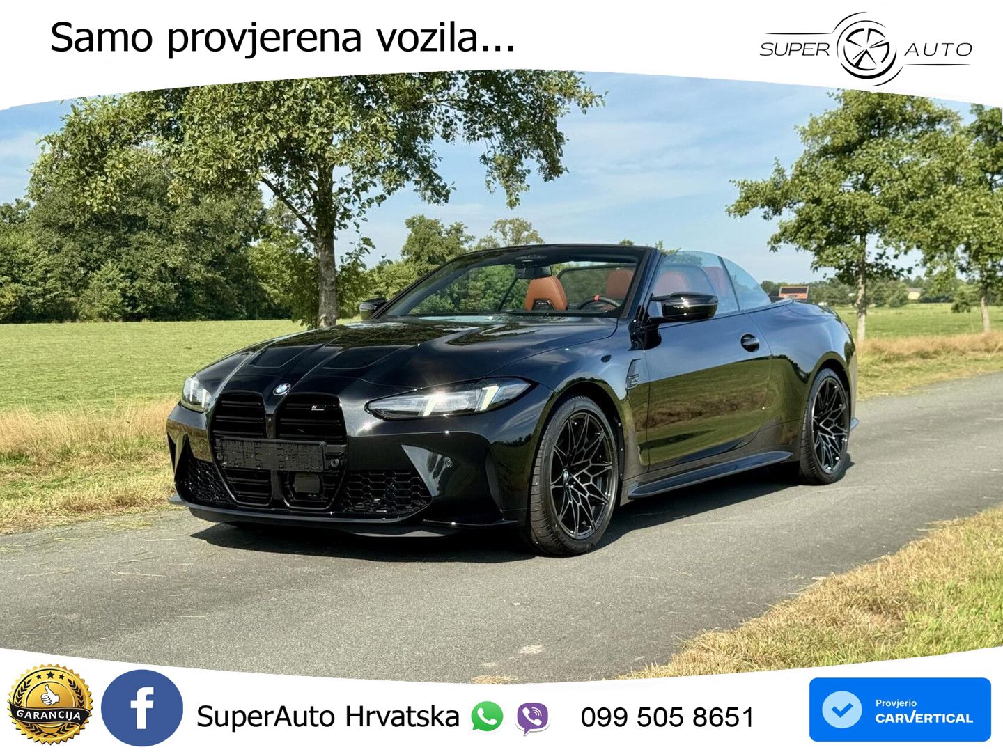 BMW M4 Convertible Competition 3.0 (530 KS) xDrive Steptronic LED+GR SJED+ACC