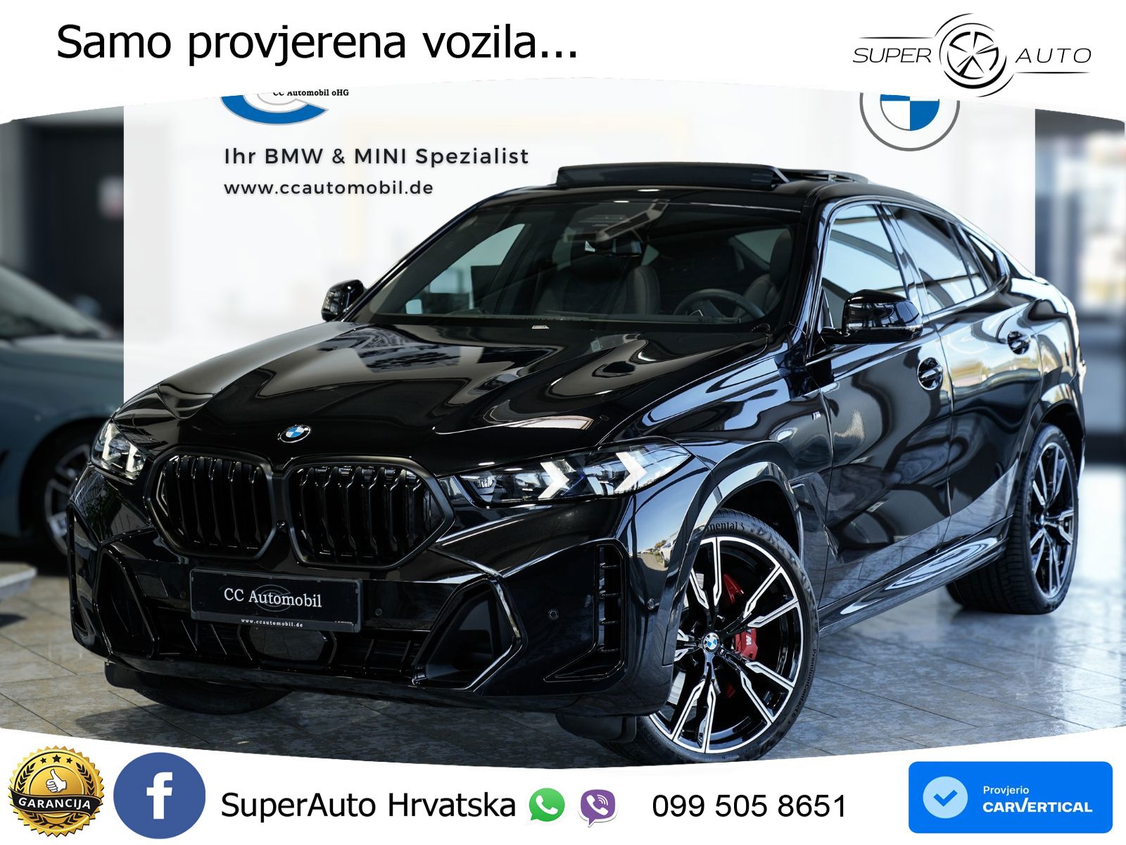 BMW X6 40d (352 KS) xDrive Steptronic M Sport LED+GR SJED+ACC