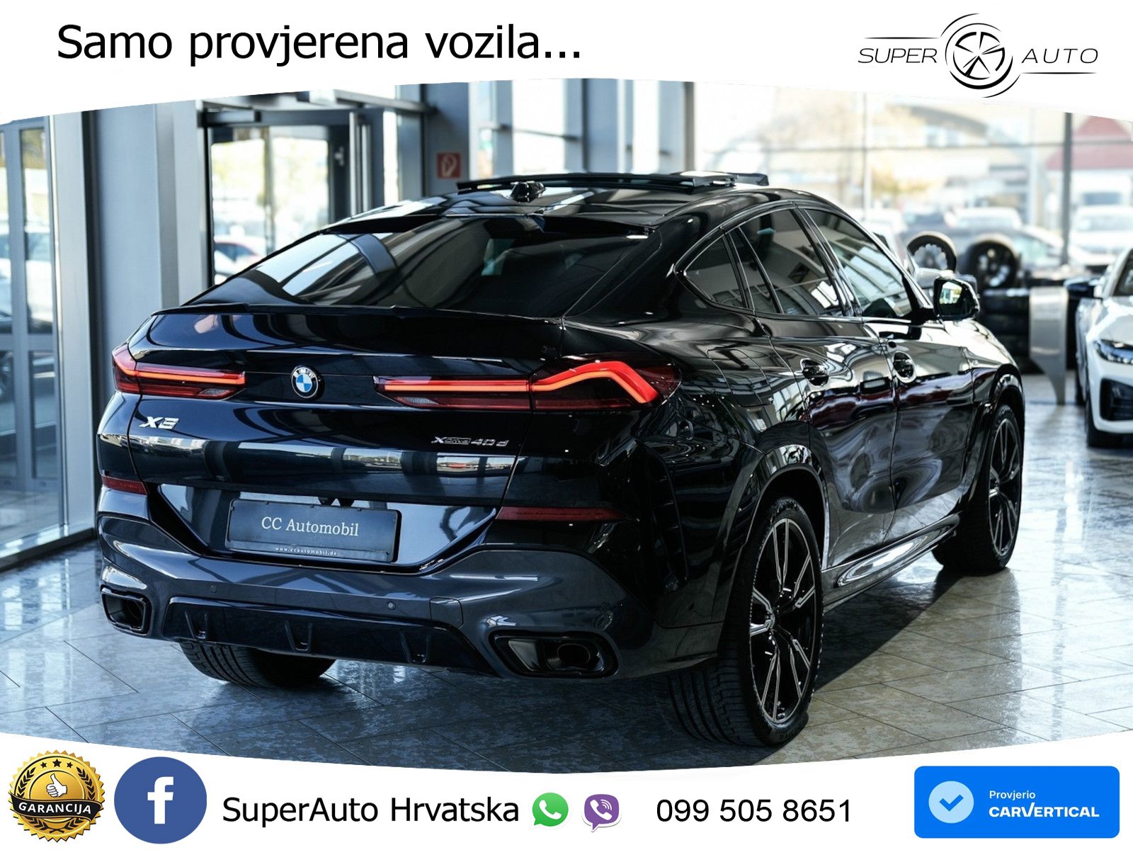 BMW X6 40d (352 KS) xDrive Steptronic M Sport LED+GR SJED+ACC
