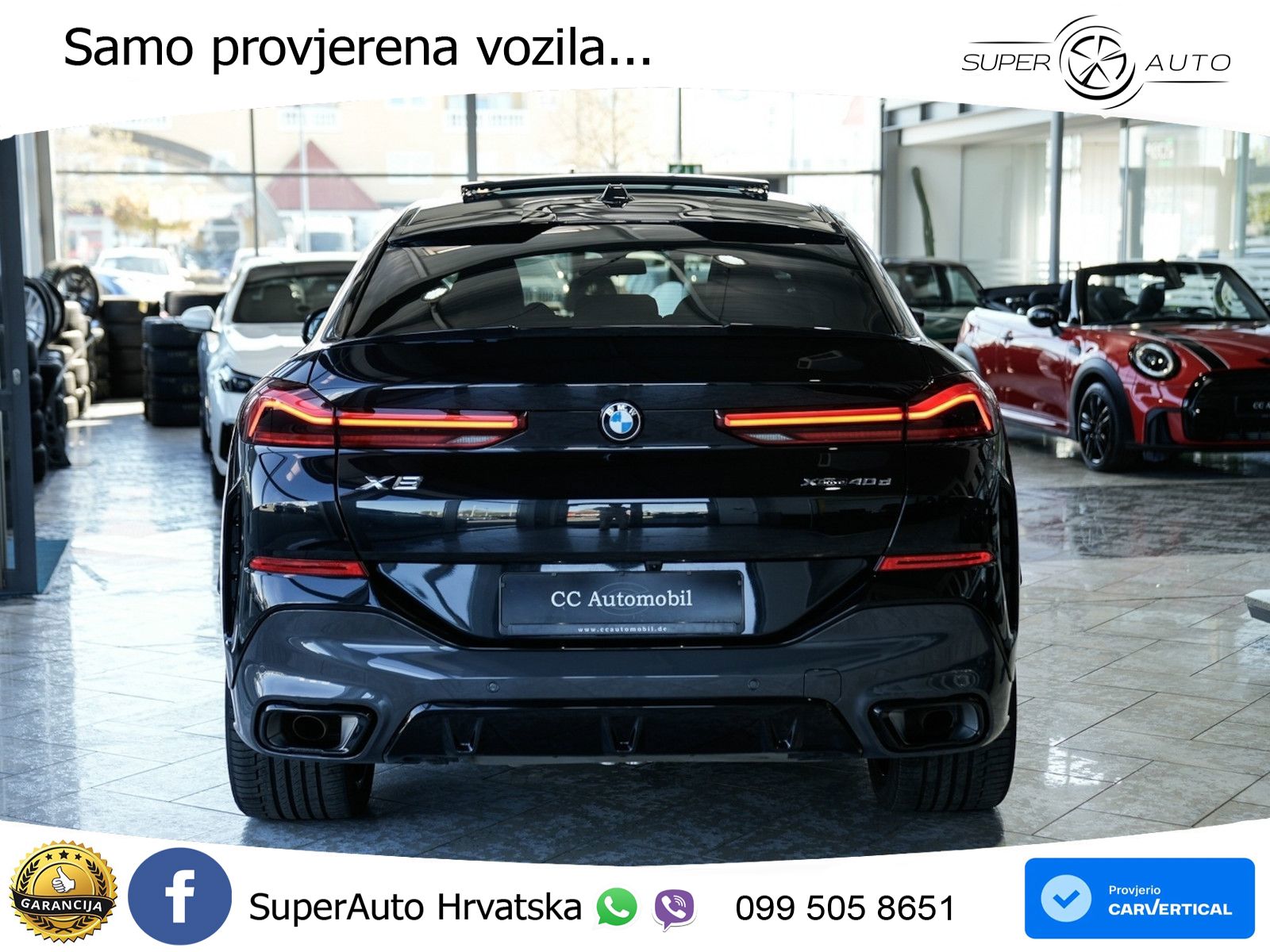 BMW X6 40d (352 KS) xDrive Steptronic M Sport LED+GR SJED+ACC