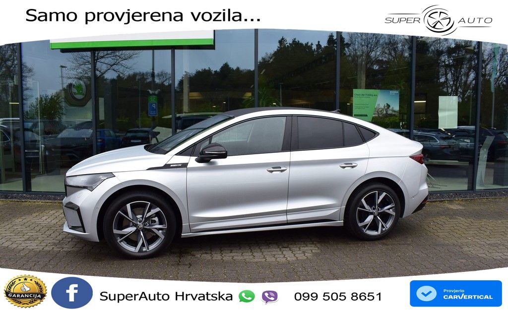 Škoda Enyaq Coupe iV 85x 82 kWh (286 KS) AWD SportLine LED+GR SJED+ACC