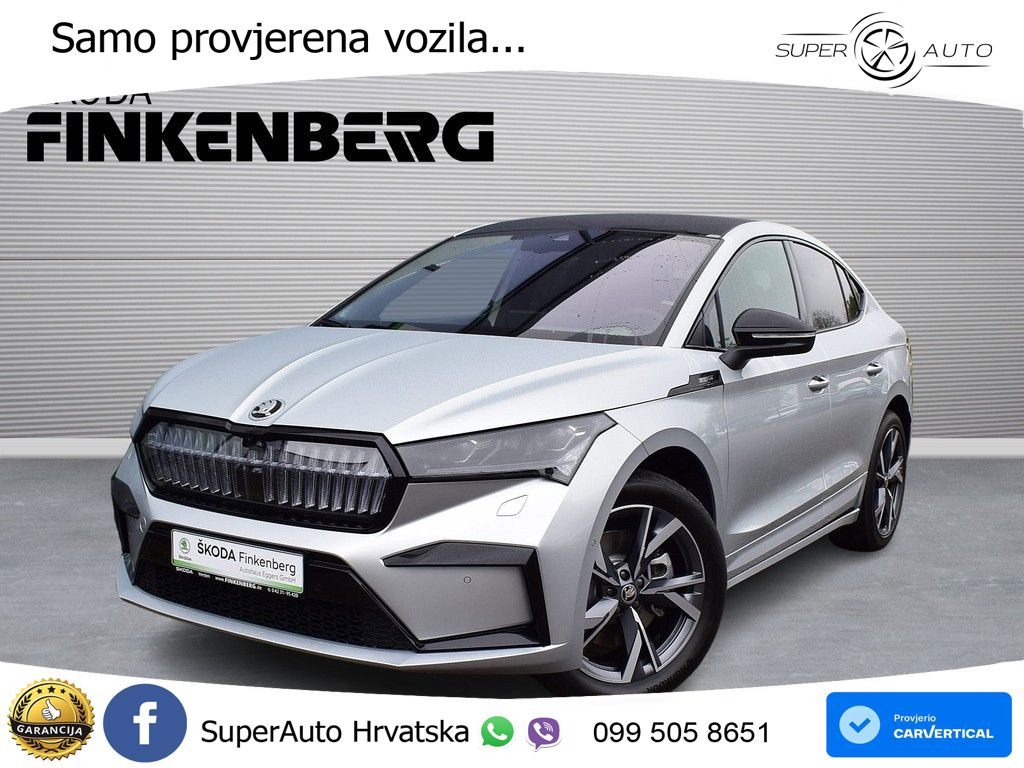 Škoda Enyaq Coupe iV 85x 82 kWh (286 KS) AWD SportLine LED+GR SJED+ACC