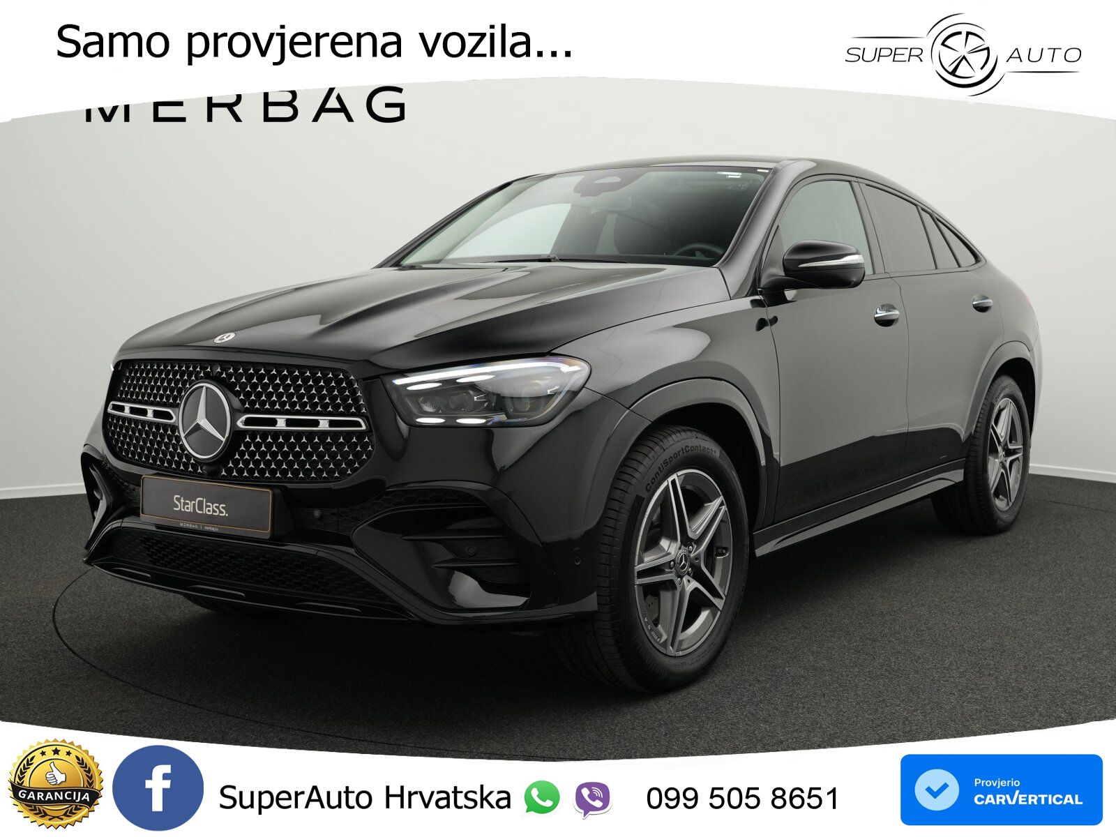 Mercedes GLE Coupe 300d (269 KS) EQ Boost 4MATIC 9G-TRONIC AMG LED+GR SJED+ACC