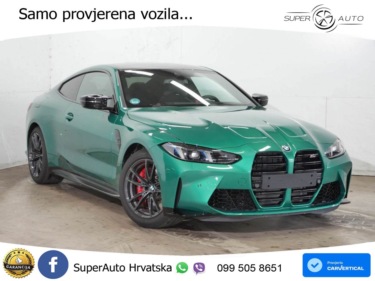 BMW M4 Competition 3.0 (510 KS) Steptronic