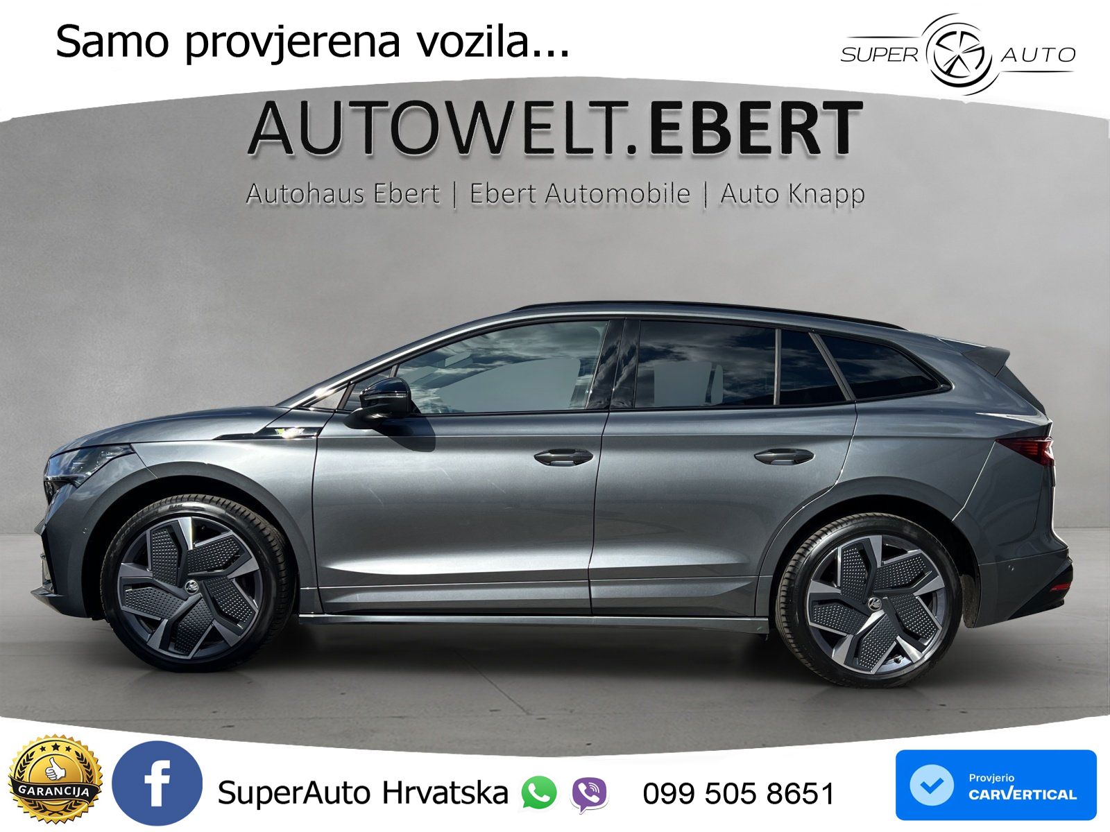 Škoda Enyaq iV RS 82 kWh (340 KS) AWD
