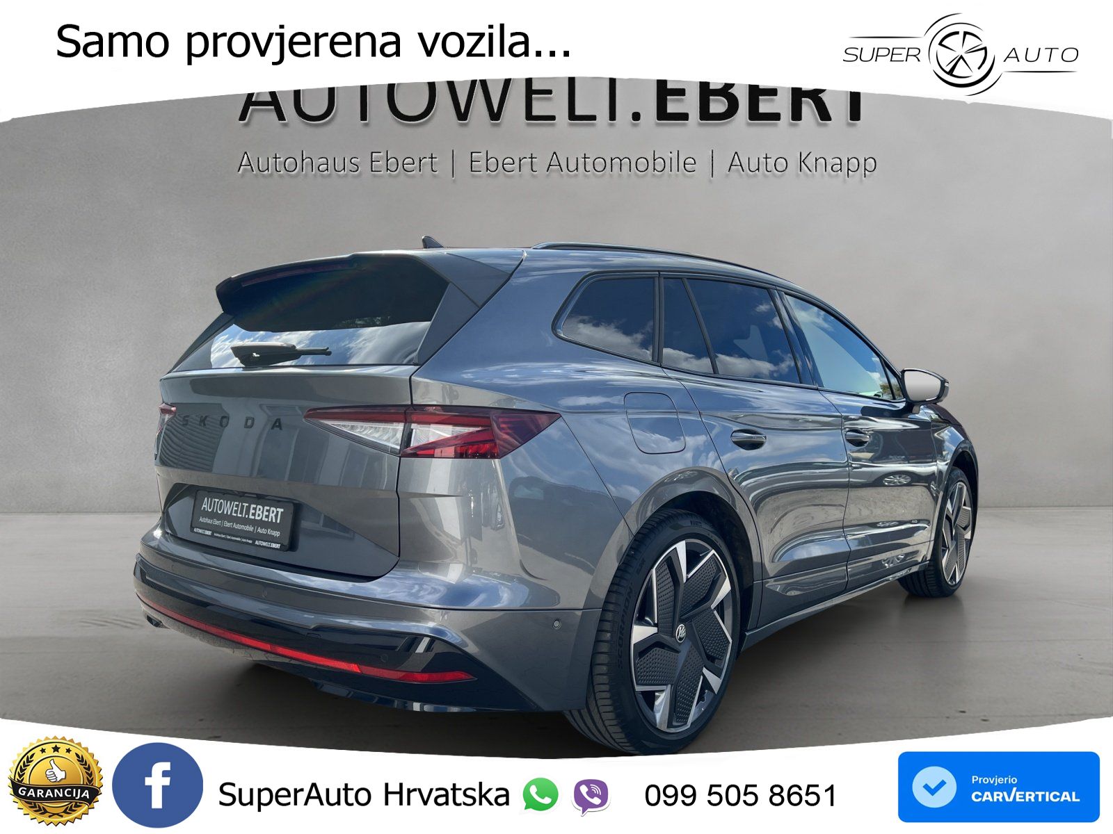 Škoda Enyaq iV RS 82 kWh (340 KS) AWD