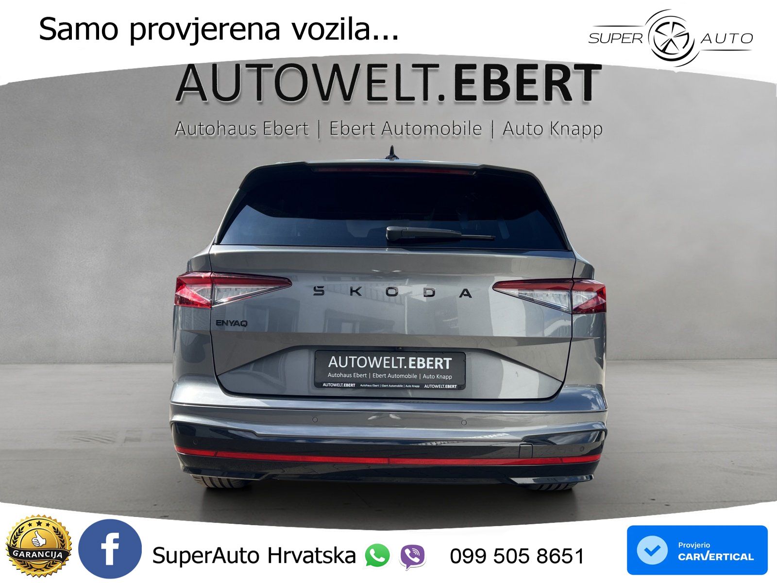 Škoda Enyaq iV RS 82 kWh (340 KS) AWD