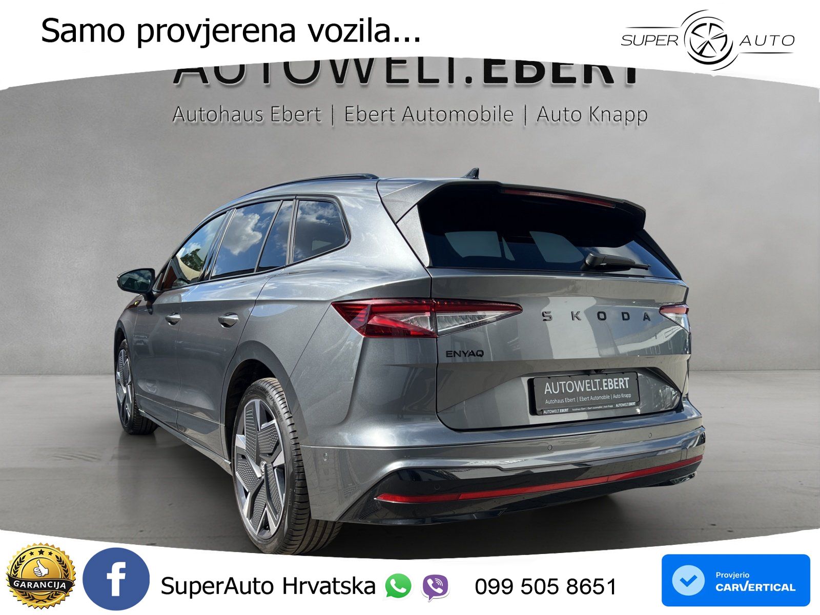 Škoda Enyaq iV RS 82 kWh (340 KS) AWD
