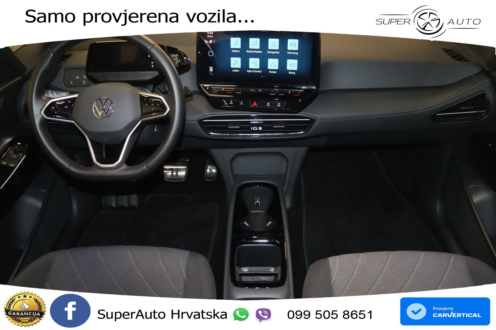 Volkswagen ID.3 Pro 62 kWh (204 KS)