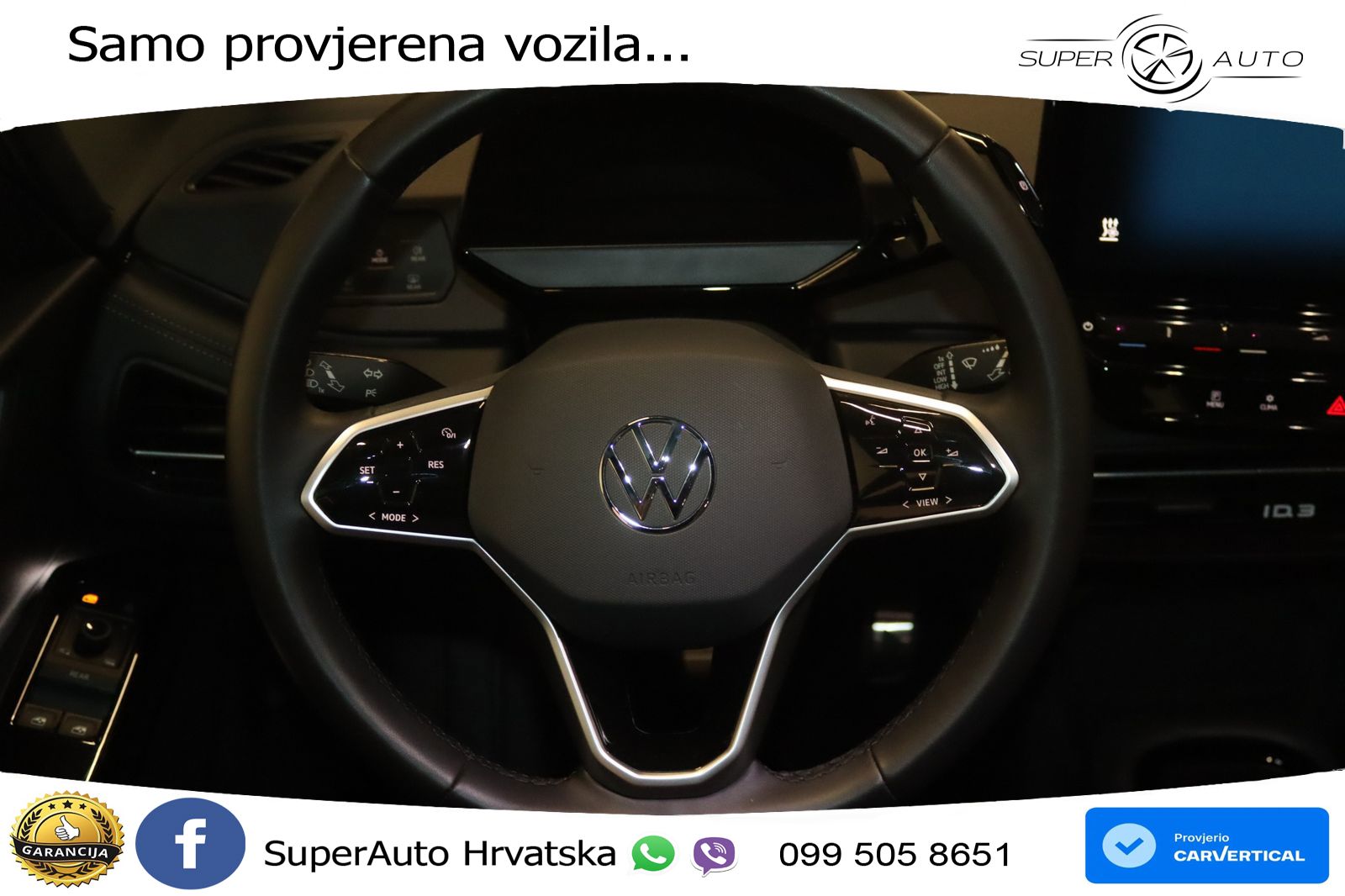 Volkswagen ID.3 Pro 62 kWh (204 KS)