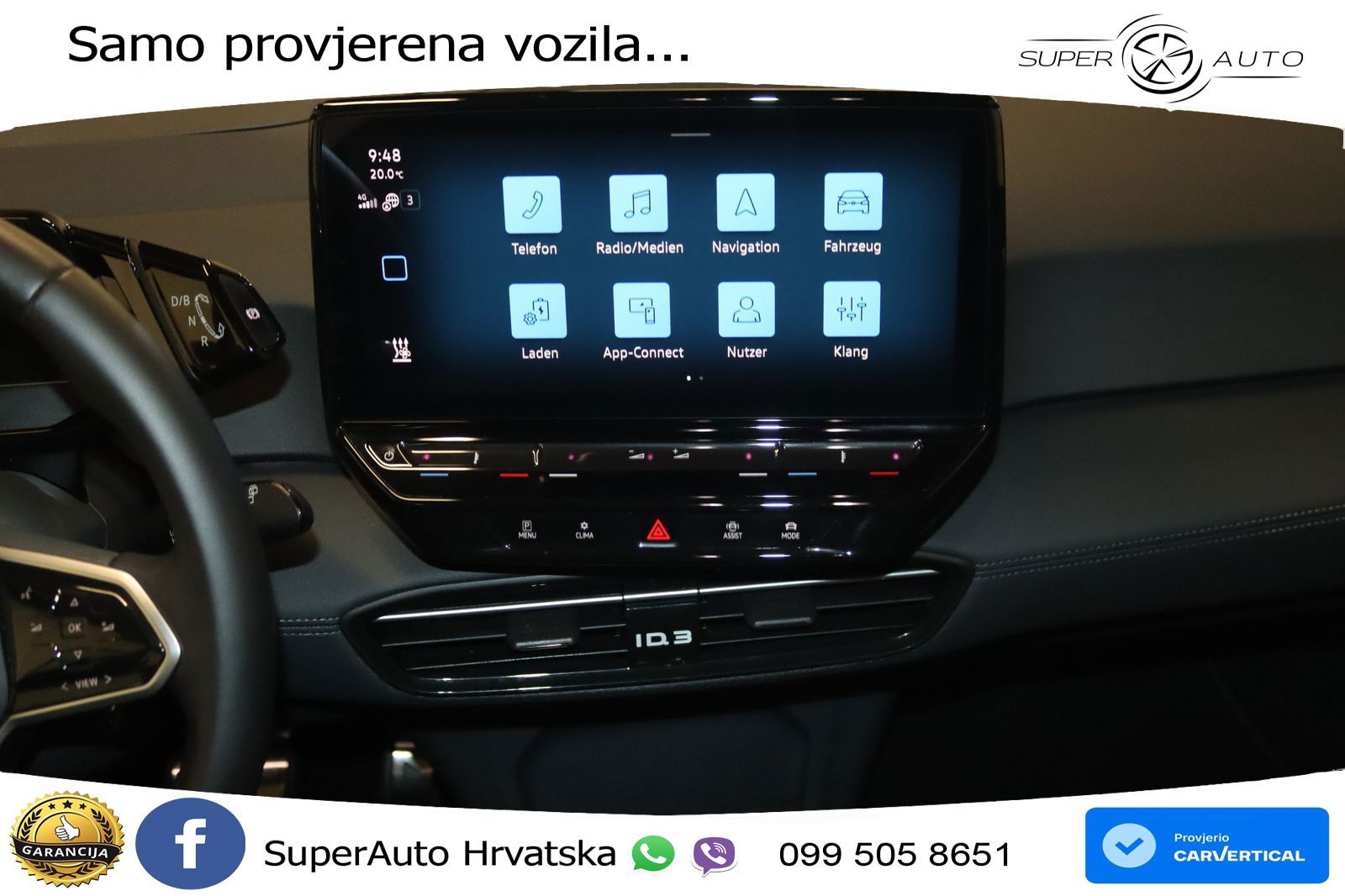 Volkswagen ID.3 Pro 62 kWh (204 KS)