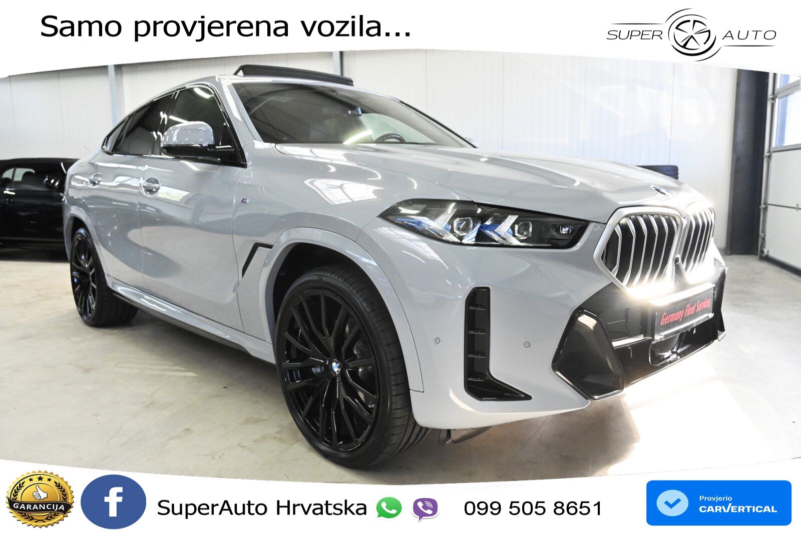 BMW X6 30d (298 KS) xDrive Steptronic M Sport LED+GR SJED+ACC
