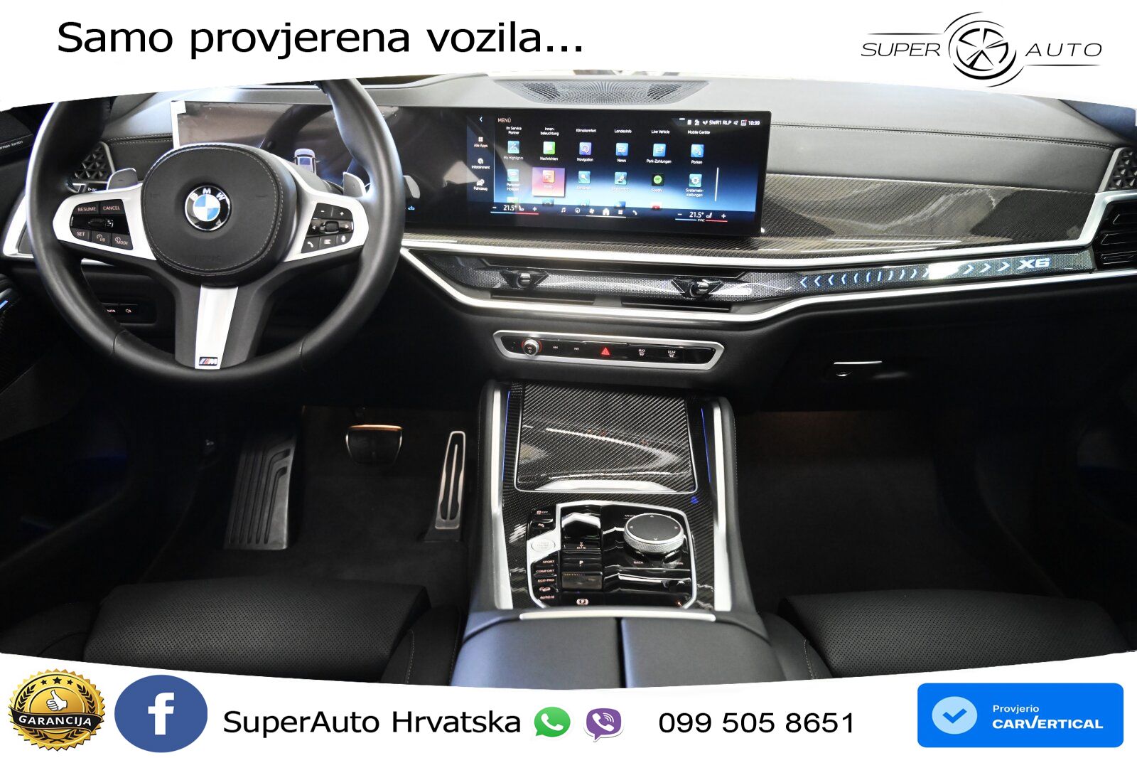 BMW X6 30d (298 KS) xDrive Steptronic M Sport LED+GR SJED+ACC